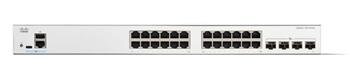 Cisco Catalyst switch C1300-24P-4G (24xGbE,4xSFP,24xPoE+,195W,fanless) - REFRESH