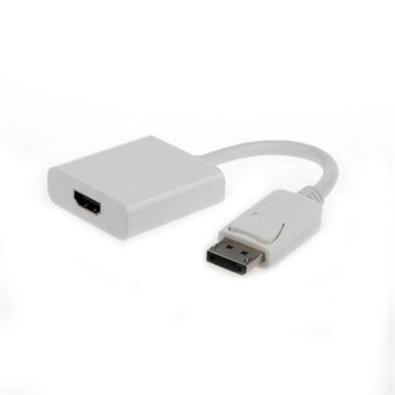 GEMBIRD Kabel red. Displayport na HDMI, M/F, bílá
