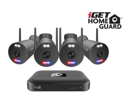 iGET HOMEGUARD HGNVK109104 - Wireless 3K NVR 10CH + 4x WiFi 3K kamera