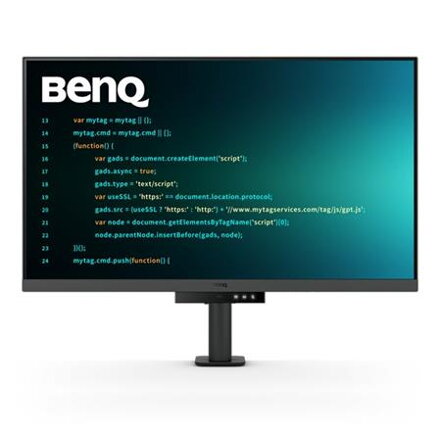 BenQ LCD RD320UA 31,5" IPS/3840x2560/5ms/DP/2xHDMI/USB-C/USB 3.2/Jack/repro/VESA/Pivot/černá