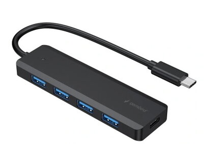GEMBIRD Rozbočovač USB 3.1 (Gen 1) typu C Gembird, 4portový