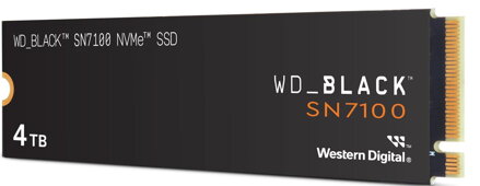 WD Black SN7100/4TB/SSD/M.2 NVMe PCIe/Gen 4,(R:7000, W:6700MB/s) WD Black SN7100/4TB/SSD/M.2 NVMe PCIe/Gen 4,(R:7000, W:6700MB/s)