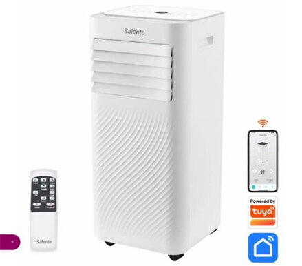Salente SummerICE9, chytrá mobilní klimatizace, 9000 BTU, WiFi+Bluetooth, dálk. ovl.