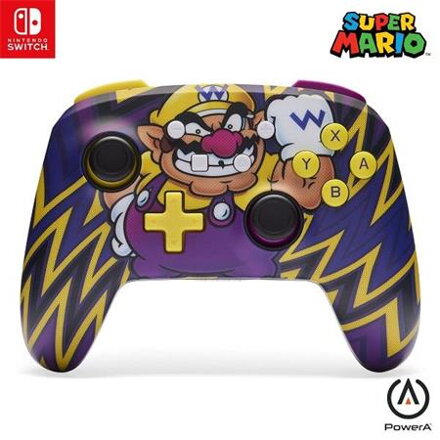 PowerA Vylepšený bezdrátový ovladač pro Nintendo - Super Mario Wario