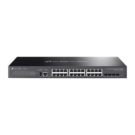 TP-Link SG5428X Omada 24portový gigabitový stohovatelný Lite L3 řízený switch se 4× 10G sloty