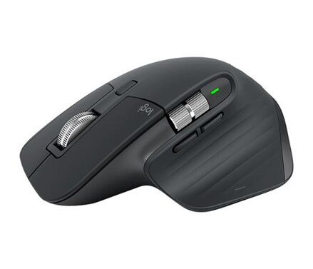 Logitech Master Series MX Master 3S for Business Mouse ergonomic right-handed optical 7 buttons wireless Bluetooth