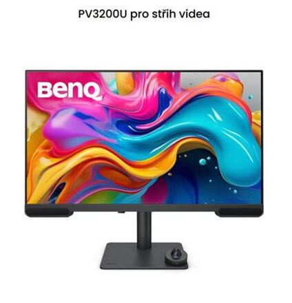 BenQ PV3200U 31,5" IPS/3840x2160/400 nits/1000:1/5ms/3xHDMI/3xUSB/USB-C/Repro/Pivot/Výškově nastavitelné