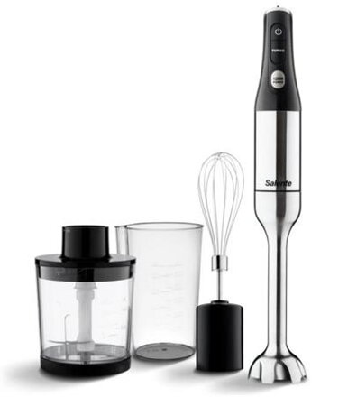 Salente Mixxo multifunkční tyčový mixér 3v1, 1200 W, nerez, černý
