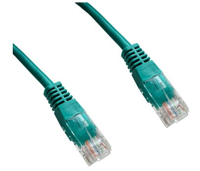 DATACOM Patch cord UTP CAT5E 7m zelený