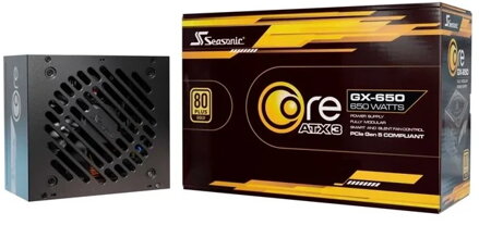 SEASONIC zdroj 650W Core GX-650, ATX 3.1, 80+ Gold