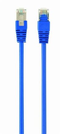 GEMBIRD FTP Cat 5e patch cord modrý 1m