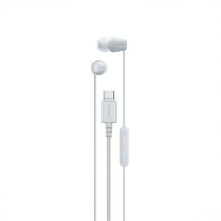 SONY IER-EX15C - Sluchátka do uší - bílá, USB-C