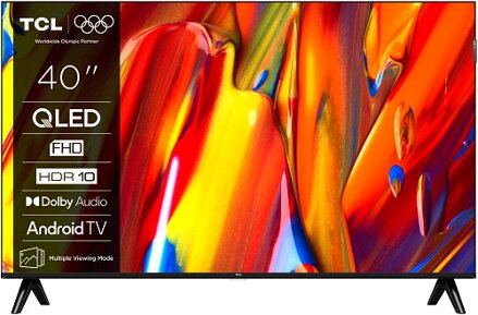 TCL 40S51K SMART TV 40" QLED/FHD/Direct LED/2xHDMI/1xUSB/LAN/Android POŠKOZENÁ KRABICE