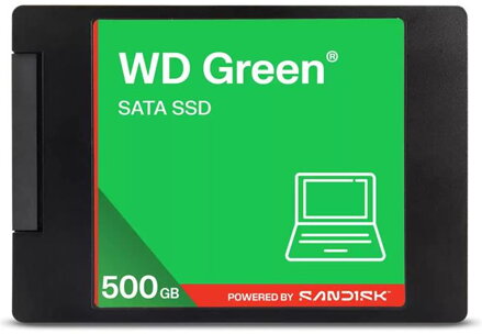 WD GREEN SSD 3D NAND WDS500G5G0A 500GB, SATA III 6 Gb/s, 545MB/s, 2.5" WD GREEN SSD 3D NAND WDS500G5G0A 500GB, SATA III 6 Gb/s, 545MB/s, 2.5"