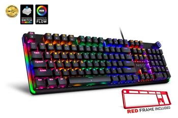 CONNECT IT Mechanická klávesnice NEO2 + CZ + SK layout Černo-Červená