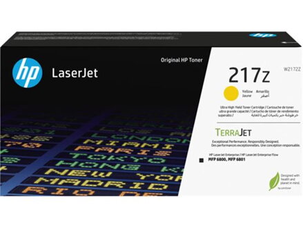 HP toner 220A/Yellow/1800 stran - hodně poškozený obal
