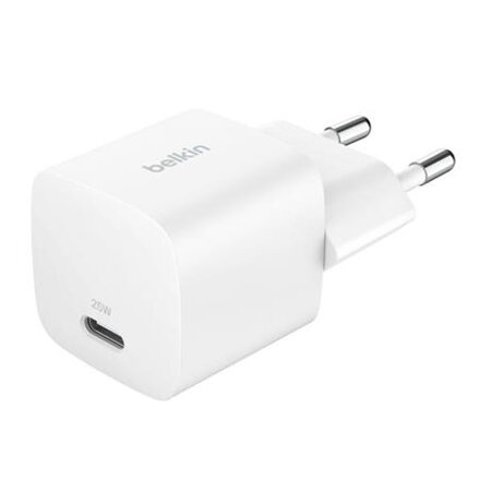 Belkin BOOST CHARGE™ 25W USB-C Power Delivery PPS nástěnná nabíječka, bílá
