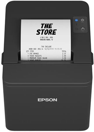 EPSON TM-T20IV - černá/USB/seriová/zdroj