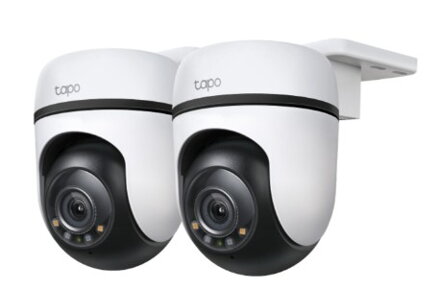 TP-Link Tapo C510W(2-pack) venkovní bezpečnostní Wi-Fi kamera s horizontální/vertikální rotací