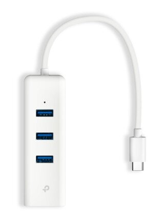 TP-Link UE330C USB Type-C 3-Port Hub & Gigabit Ethernet Adapter