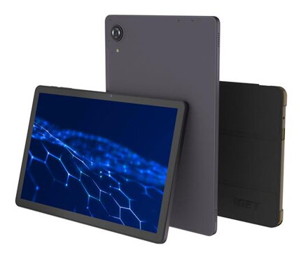 iGET SMART L42 - 11" IPS/1920x1200/Octa Core/8GB+128GB/WiFi/LTE/BT/8000mAh/Android 15/pouzdro/šedá
