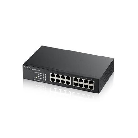 Zyxel GS1100-16S 16 port Gigabit - DIP selector Unmanaged Switch