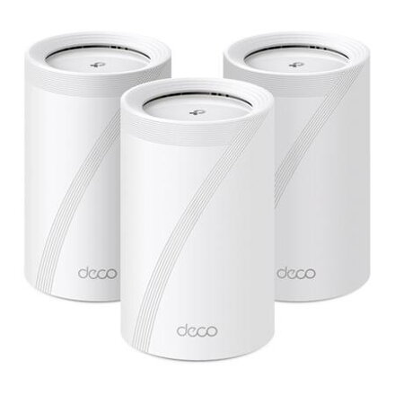 TP-Link Deco BE65-POE(3-pack) BE9300 Třípásmový systém Mesh WiFi 7 pro celou domácnost, 4x 2.5GLAN, USB, 2,4/5/6GHz