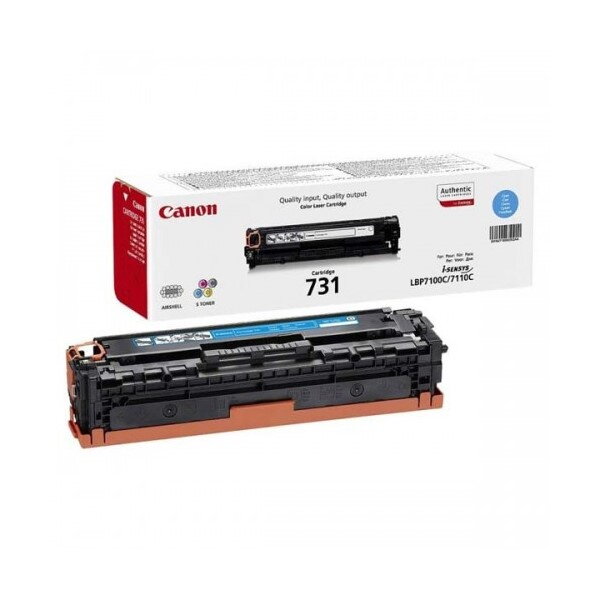 Canon toner CRG-731C/ LBP-7100/ 7110/ 1500 strán/ azurový Canon toner CRG-731C/ LBP-7100/ 7110/ 1500 strán/ azurový
