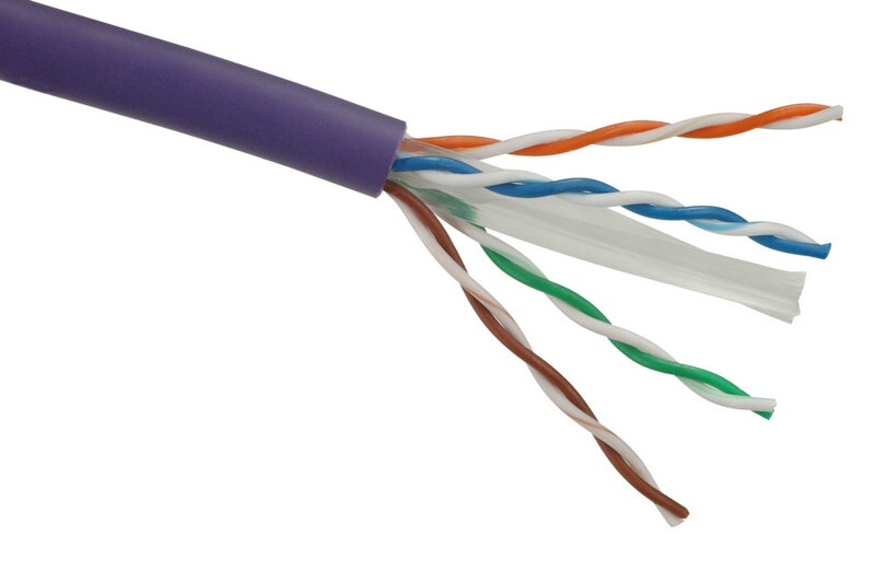 Solarix Kábel UTP drát c6 500m LS0H