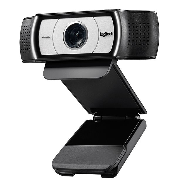 Logitech HD webkamera C930e/ 1920x1080/ H.264/ 4x digitálny zoom/ USB/ čierná