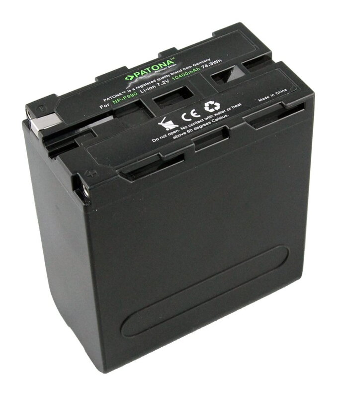 PATONA baterie pro digitální kameru Sony NP-F990 10400mAh Li-Ion Premium PATONA baterie pro digitální kameru Sony NP-F990 10400mAh Li-Ion Premium