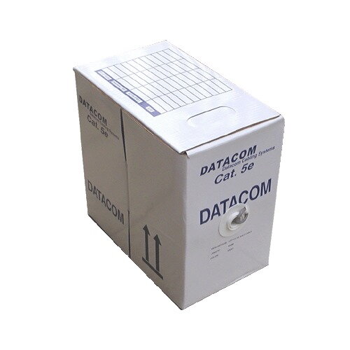 DATACOM Kábel FTP licna c5e 305m, šedý, PVC