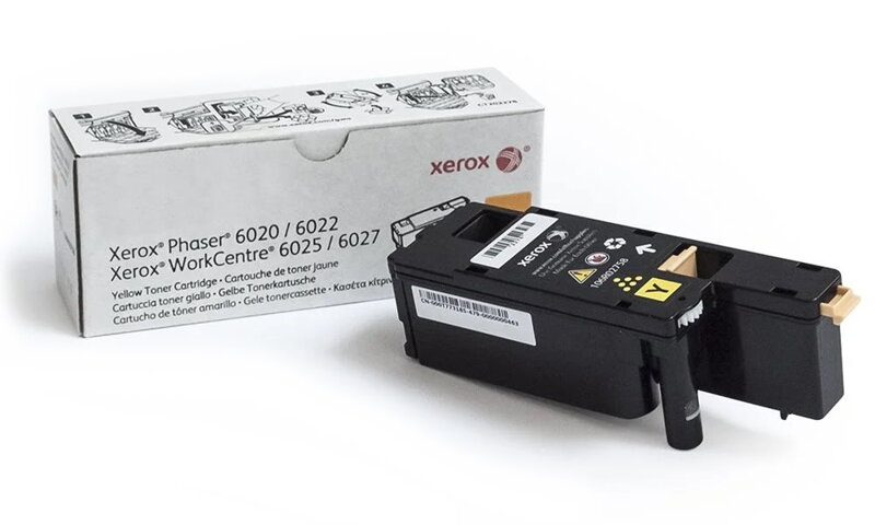 Xerox original toner 106R02762 pro Phaser 6020/ 6022/ WC6025/ 6027/ 1000 str., žlutý Xerox original toner 106R02762 pro Phaser 6020/ 6022/ WC6025/ 6027/ 1000 str., žlutý