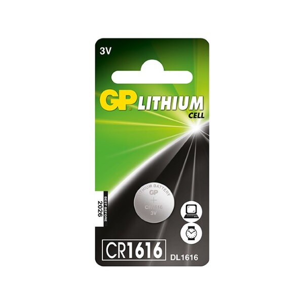 GP lithiová baterie 3V CR1616 1ks blistr