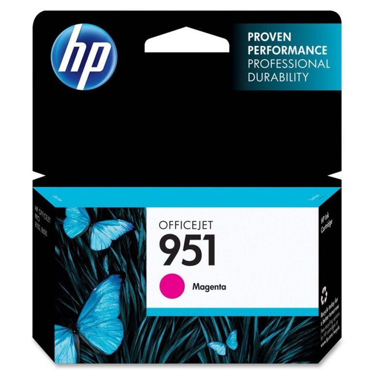 HP inkoustová kazeta 951 purpurová CN051AE originál
