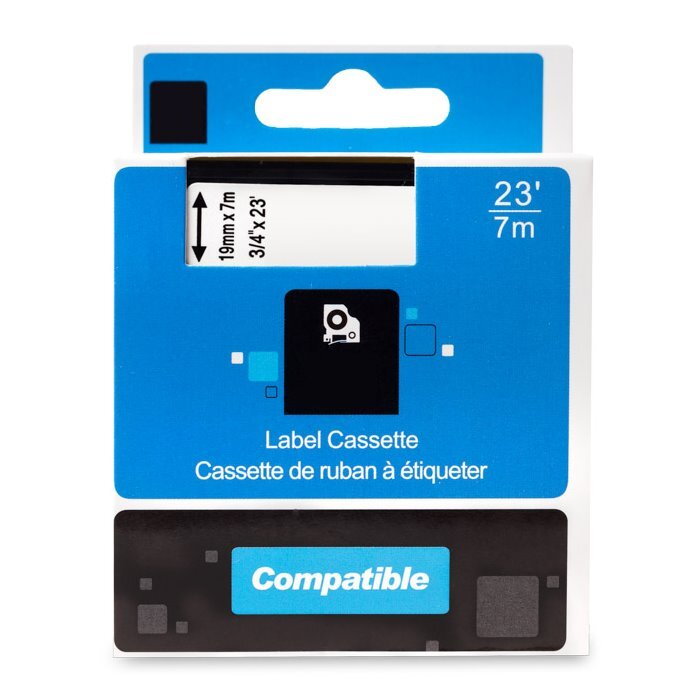 PRINTLINE kompatibilní páska s DYMO 45803 S0720830, 19mm, 7m, černý tisk / bílý podklad, D1 PRINTLINE kompatibilní páska s DYMO 45803 S0720830, 19mm, 7m, černý tisk / bílý podklad, D1