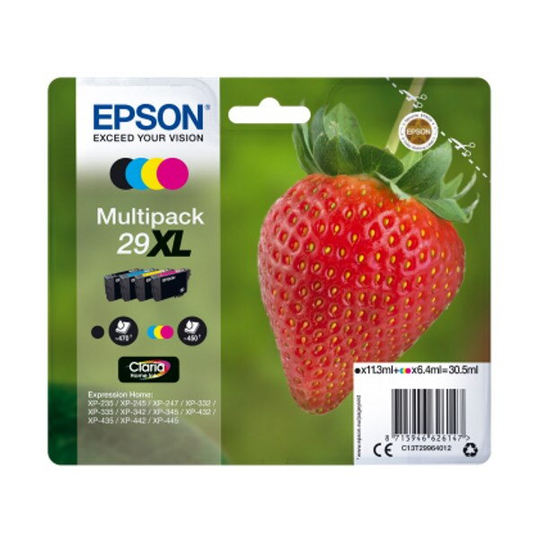 Epson inkoustová náplň/ T2996/ Multipack 29XL Claria Home Ink/ 4x barvy