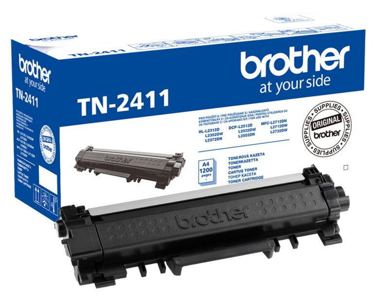BROTHER toner TN-2411 (pro MFC-L27xx,HL-L23xx.DPC-L25xx, do 1 200 str.) BROTHER toner TN-2411 (pro MFC-L27xx,HL-L23xx.DPC-L25xx, do 1 200 str.)