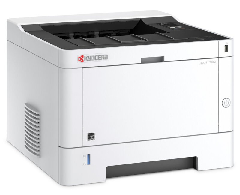 Kyocera ECOSYS P2235dw, A4, čb, 35ppm, 1200 dpi, 256MB, duplex, LAN, Wifi, start. tonery 1000str., LED