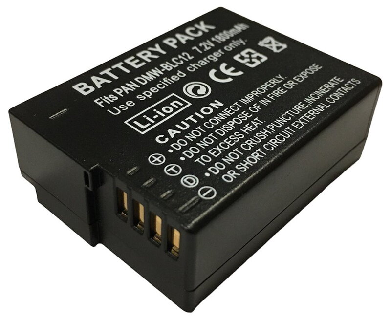 TRX baterie Panasonic/ 1200 mAh/ pro Leica V-LUX 4/ Lumix DMC-FZ1000, DMC-FZ200, DMC-FZ200GK, DMC-FZ200K/ neoriginální