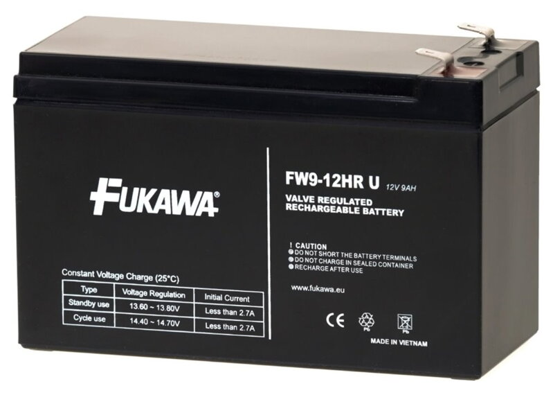 FUKAWA olovená batéria FW 9-12 HRU pre UPS