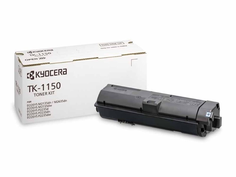 Kyocera toner TK-1150 (černý, 3 000 stran) pro M2135dn/M2635dn/M2735dw/P2235dn/dw