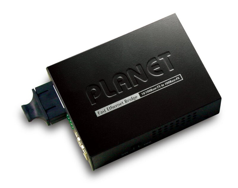 PLANET FT-802S15 opto konvertor 10 / 100Base-TX - 100Base-FX, SC, singlemode