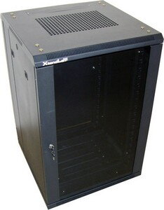 XtendLan 32U/600x800 stojanový, černý, skleněné dveře, plná záda XtendLan 32U/600x800 stojanový, černý, skleněné dveře, plná záda