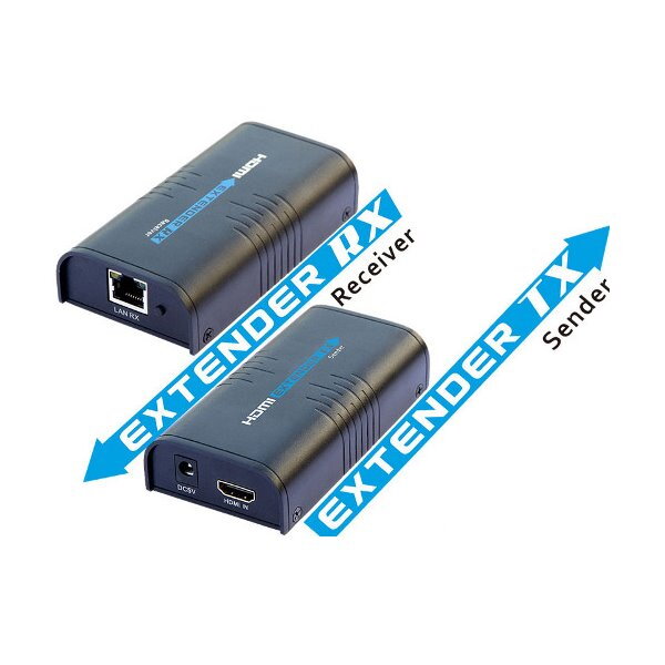 XtendLan HDMI přenos po LAN, vysílač a přijímač, UDP/Multicast, 100Mbps@1080p XtendLan HDMI přenos po LAN, vysílač a přijímač, UDP/Multicast, 100Mbps@1080p