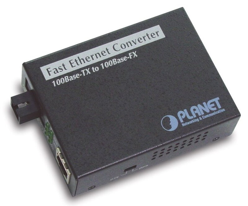 Planet FT-806A20, konvertor 10 / 100Base-TX / 100FX, WDM, 1310 nm