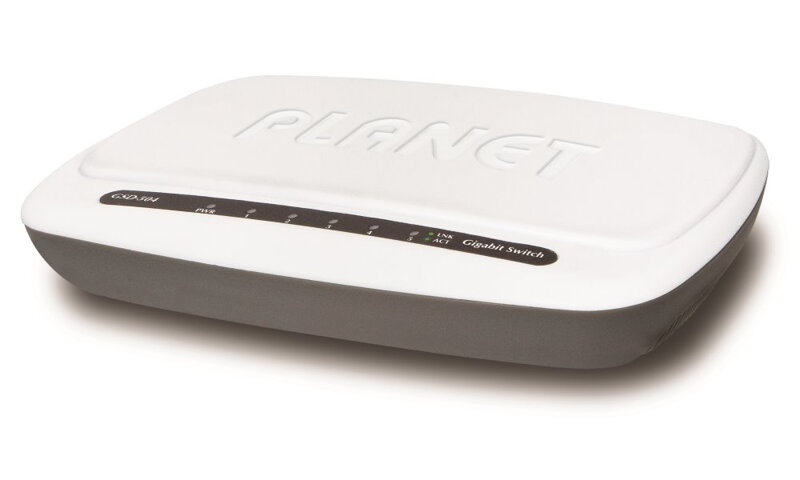 Planet GSD-504 switch 10/100/1000 (5x1000Base-T), EuP, 802.3az, plast, fanless Planet GSD-504 switch 10/100/1000 (5x1000Base-T), EuP, 802.3az, plast, fanless