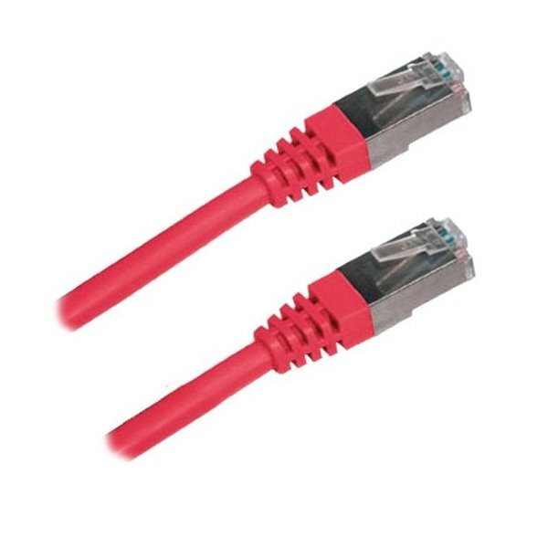 XtendLan Patch kabel Cat 5e FTP 0,5m - červený XtendLan Patch kabel Cat 5e FTP 0,5m - červený