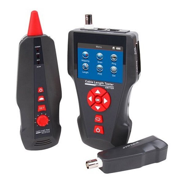 XtendLan Tester STP+PSTN+coax+USB, LCD displej, měření délky vedení, test PoE a PING, sonda XtendLan Tester STP+PSTN+coax+USB, LCD displej, měření délky vedení, test PoE a PING, sonda