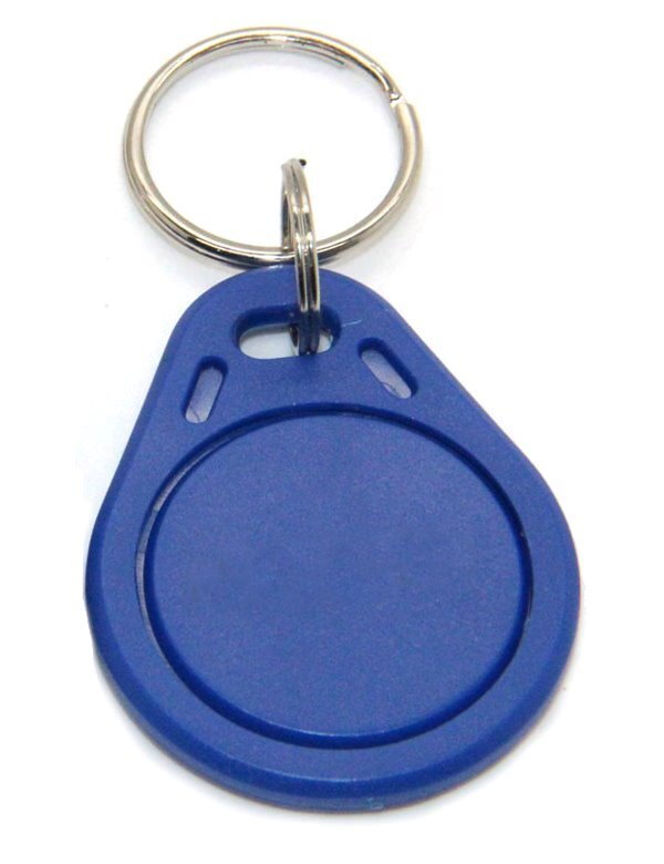 XtendLan Identifikační klíčenka k dveřním stanicím, RFID 13,56MHz - s číslem - blue